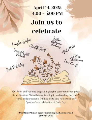 poets & poetree flyer